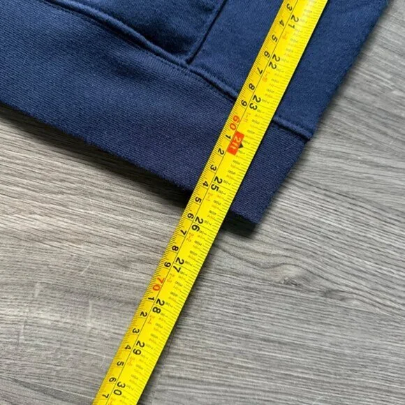 Vans Men's Mountain Grid Hoodie - Navy - Picture 6 of 6